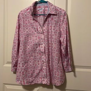 Foxcroft ladies button down. XXL.